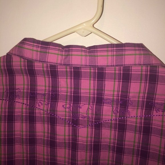 Bit & Bridle, womans 2X, button down - Picture 3 of 8